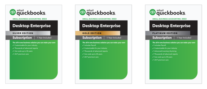 QuickBooks Enterprise 2022