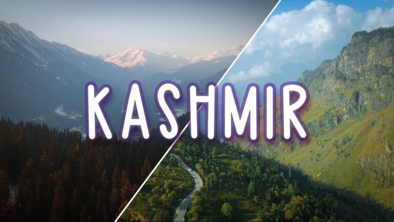Kashmir – An Encounter with Serenity and Natural Splendor 