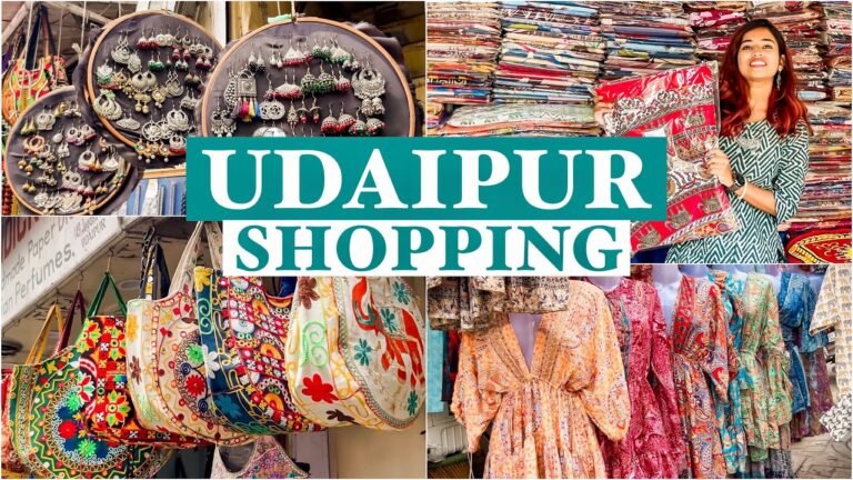 Shopping in the Bustling Local Bazaar