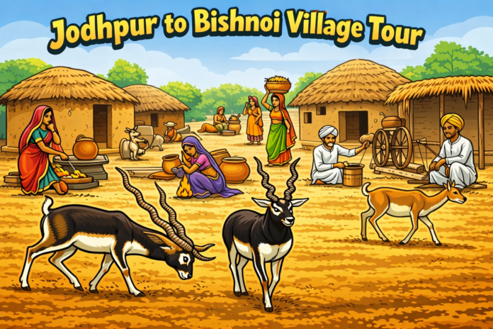 How Long Is the Village Tour from Jodhpur?